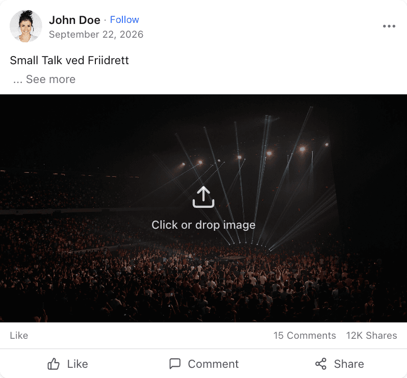 Facebook Video Post