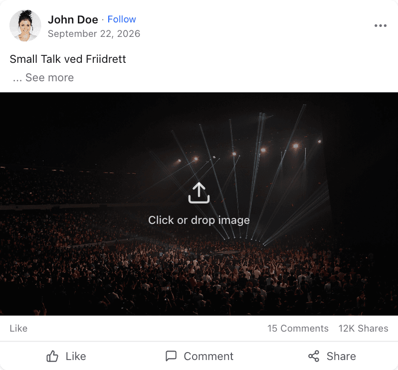 Facebook Video Post