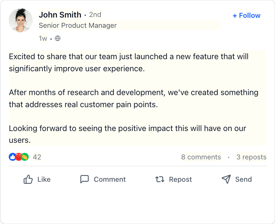 LinkedIn Post