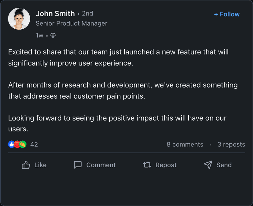 LinkedIn Post